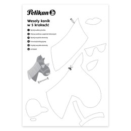 Blok rysunkowy kreatywny premium A4 mix Pelikan (9589011)