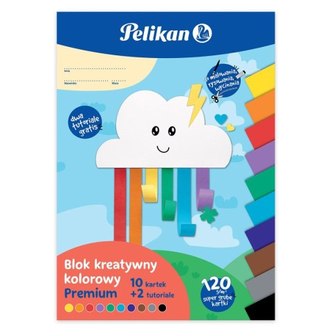 Blok rysunkowy kreatywny premium A4 mix Pelikan (9589011) Blok rysunkowy kreatywny premium A4 mix Pelikan (9589011)
