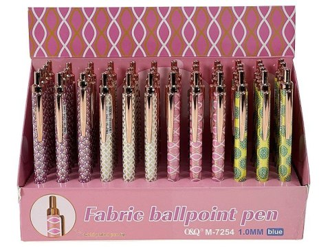 Długopis pastelowy mix wkład niebieski 1,0mm Adar (610972)