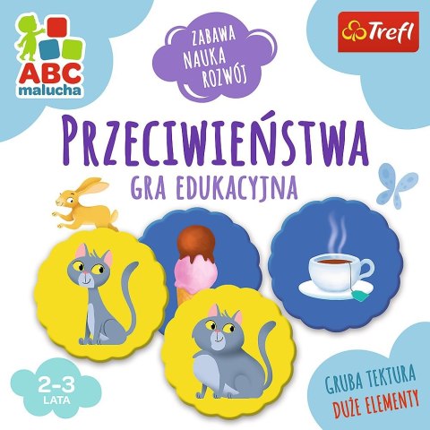 Gra edukacyjna ABC Malucha Przeciwieństwa Trefl (01943)