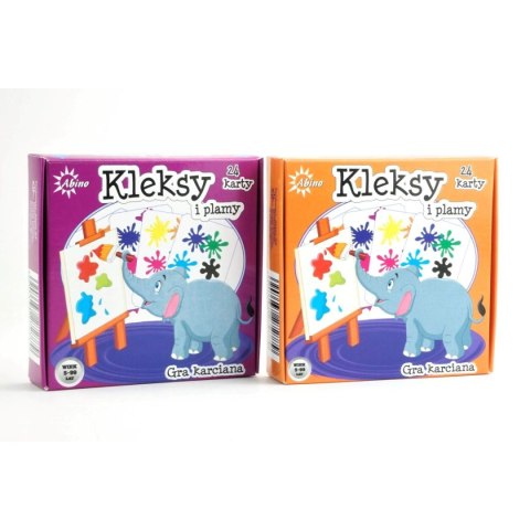 Gra karciana KLEKSY I PLAMY KLEKSY I PLAMY Abino