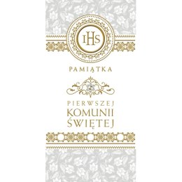 Kartka składana komunia dl DL Pol-mak (DLUX_KOM)
