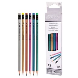 Ołówek trójkątny 5907464218062 HB Cresco