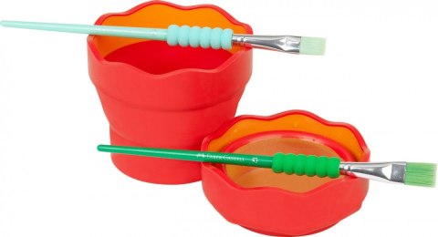 Pojemnik na wodę Clik&Go czerwony Faber Castell (181517 FC) Pojemnik na wodę Clik&Go czerwony Faber Castell (181517 FC)
