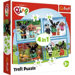 Puzzle Bing Wesoły Bing Trefl (34631)