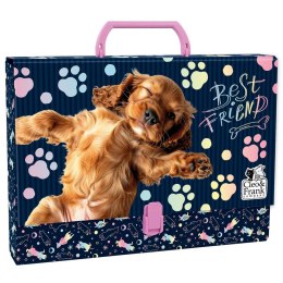 Teczka z szerokim grzbietem na klips Cleo i Frank różne Derform (TTRCF44)