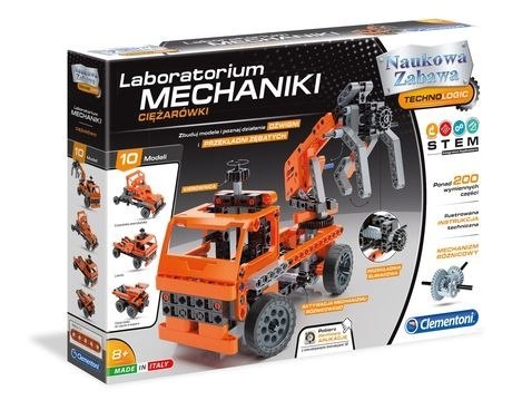 Zabawka edukacyjna LABORATORIUM MECHANIKI ciężarówki Clementoni (60992) Zabawka edukacyjna LABORATORIUM MECHANIKI ciężarówki Clementoni (60992)