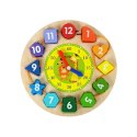 Zegarek dla dzieci Drewniany edukacyjny sorter Lean (9112)
