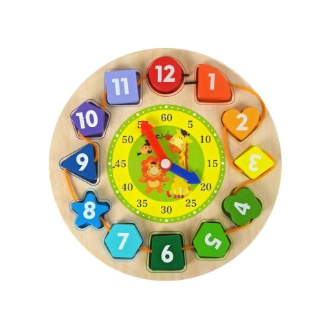 Zegarek dla dzieci Drewniany edukacyjny sorter Lean (9112) Zegarek dla dzieci Drewniany edukacyjny sorter Lean (9112)