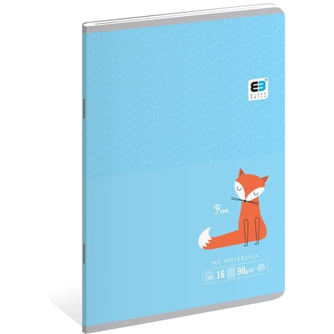 Zeszyt B&B KIDS PASTEL A5 16k. krata Interdruk (ZE16#B&BP) Zeszyt B&B KIDS PASTEL A5 16k. krata Interdruk (ZE16#B&BP)