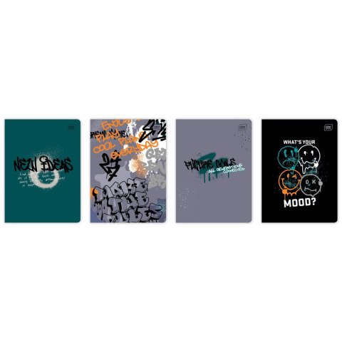 Zeszyt URBAN A5 32k. 70g krata Interdruk Zeszyt URBAN A5 32k. 70g krata Interdruk