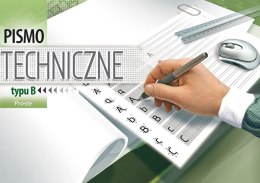 Blok do pisma technicznego pismo B proste A4 10k Kreska