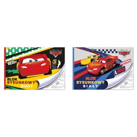 Blok rysunkowy Auta A4 biały 20k Beniamin (Auta) Blok rysunkowy Auta A4 biały 20k Beniamin (Auta)