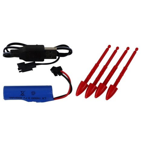 Czołg RC Zdalnie Sterowany 27 MHz Lean (16646)