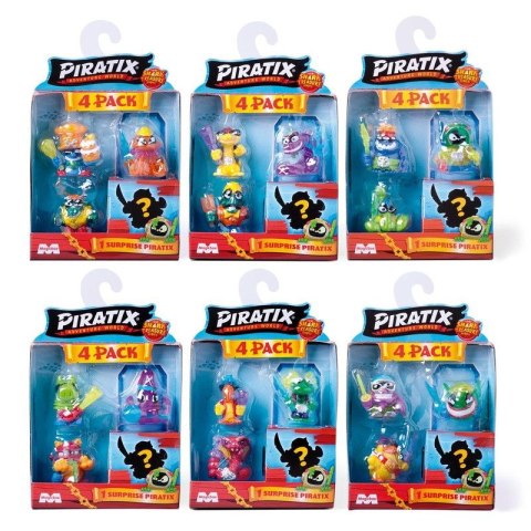 Figurka PIRATIX Shark Treasure Four Pack Orbico Sp. Z O.o. (PPX2B412IN00) Figurka PIRATIX Shark Treasure Four Pack Orbico Sp. Z O.o. (PPX2B412IN00)
