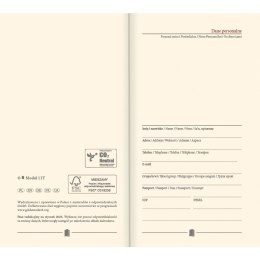 Kalendarz książkowy (terminarz) A6 Lucrum (TS11)