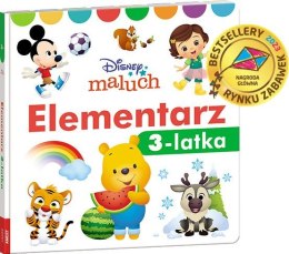 Książeczka edukacyjna Disney Maluch. Elementarz 3-latka Ameet (HOPE 9208)