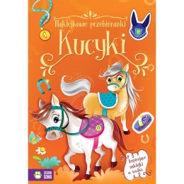 Książeczka edukacyjna Naklejkowe przebieranki. Kucyki Zielona Sowa