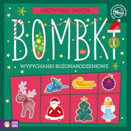 Książeczka edukacyjna Niezwykłe Święta. Bombki. Wypychanki Zielona Sowa