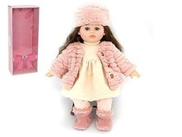 Lalka w zimowym ubranku, z dźwiękiem: śpiewa i mówi po polsku [mm:] 400 Adar (526266)