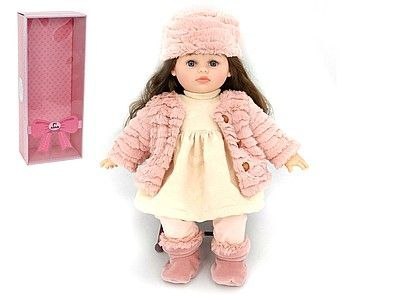 Lalka w zimowym ubranku, z dźwiękiem: śpiewa i mówi po polsku [mm:] 400 Adar (526266)