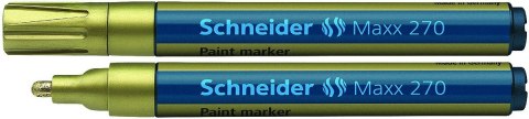 Marker olejowy Maxx 270 złoty 1,0-3,0mm Schneider (SR127053) Marker olejowy Maxx 270 złoty 1,0-3,0mm Schneider (SR127053)
