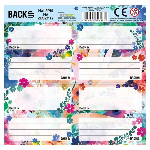 Naklejka na zeszyt Backup 7 Derform (NNZB7A10) Naklejka na zeszyt Backup 7 Derform (NNZB7A10)