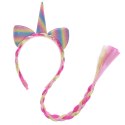 Opaska jednorożec z warkoczem Arpex (SR9229)