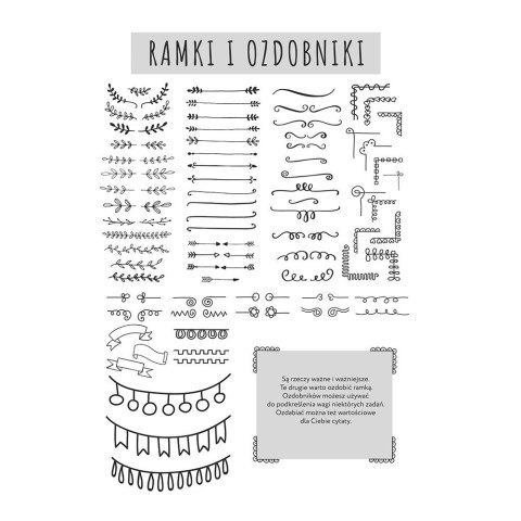 Organizer BUJ O Black 240k A5 mix Interdruk (A5)