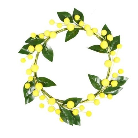 Ozdoba wielkanocna Wieniec wiosenny z kuleczkami Arpex (WN9630) Ozdoba wielkanocna Wieniec wiosenny z kuleczkami Arpex (WN9630)