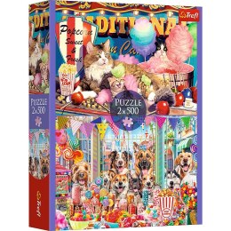 Puzzle Puszyści przyjaciele 2x500 el. Trefl (37495)