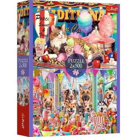 Puzzle Puszyści przyjaciele 2x500 el. Trefl (37495)