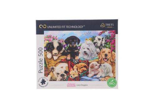 Puzzle UFT Lazy Doggies 500 el. Trefl (37464)