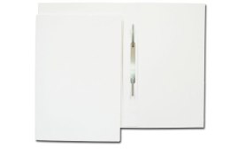 Skoroszyt lux A4 biały tektura 250g Barbara (0402000)