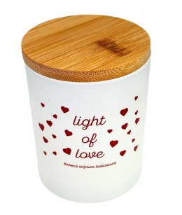 Świeczka ozdobna Love 150g Pavoncella