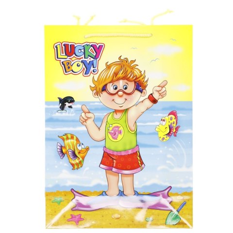 Torba prezentowa lucky boy Merigraf (T9) Torba prezentowa lucky boy Merigraf (T9)