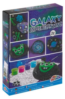 Zestaw kreatywny dla dzieci zestaw kamieni do malowania farbkami Grafix (200058)