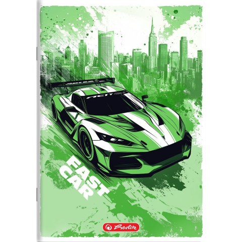 Zeszyt Fast Car A5 16k. 70g krata Herlitz (400196833) Zeszyt Fast Car A5 16k. 70g krata Herlitz (400196833)