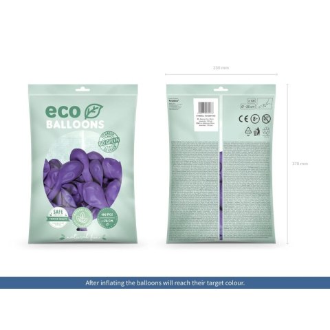 Balon gumowy Pastel Eco Balloons lawendowy 260mm Partydeco (ECO26P-002) Balon gumowy Pastel Eco Balloons lawendowy 260mm Partydeco (ECO26P-002)