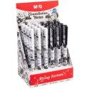 Długopis wielofunkcyjny żelowy niebieski 0,5mm Mg (MG AGPB6371)