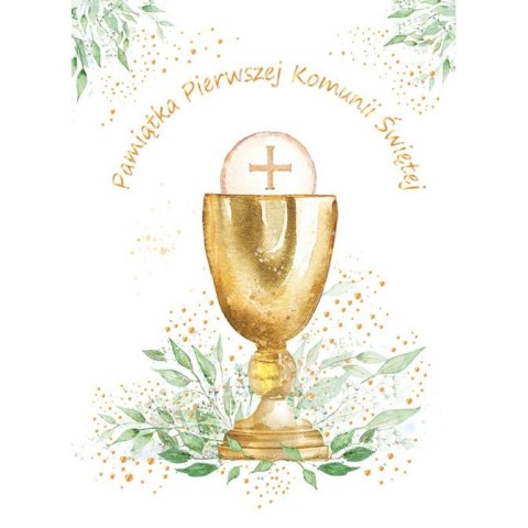 Kartka składana Karnet A5 KOMUNIA EUCHARYSTIA A5 Henry (5905701482658) Kartka składana Karnet A5 KOMUNIA EUCHARYSTIA A5 Henry (5905701482658)