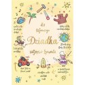 Kartka składana Karnet B6 BiDZ FAJOWY DZIADEK B6 Henry (5905701487608) Kartka składana Karnet B6 BiDZ FAJOWY DZIADEK B6 Henry (5905701487608)