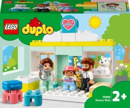Klocki konstrukcyjne Duplo wizyta u lekarza Lego (10968)