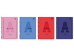 Kołozeszyt (kołonotatnik) Academy Hybrid A6 80k. krata Interdruk