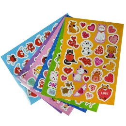 Naklejka (nalepka) walentynkowa Arpex (WA3858)