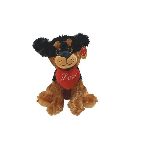 Pluszak piesek z sercem, dźwięk [mm:] 250 Deef (03780)