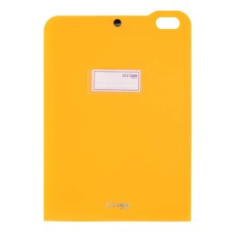 Teczka konferencyjna pomarańczowy neon pp 5 przekładek 5905658812225 A4 pomarańczowy polipropylen PP Strigo (SF070)