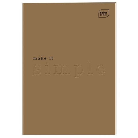 Zeszyt SIMPLE 59022777314239 A4 60k. 70g krata Interdruk (ZEA460#KARS) Zeszyt SIMPLE 59022777314239 A4 60k. 70g krata Interdruk (ZEA460#KARS)