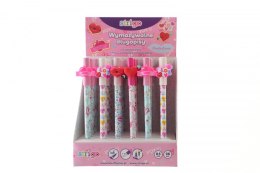 Długopis wymazywalny PASTELOWE 5902315577749 wkład niebieski 0,5mm Strigo (SSC209)