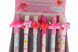 Długopis wymazywalny PASTELOWE 5902315577749 wkład niebieski 0,5mm Strigo (SSC209)